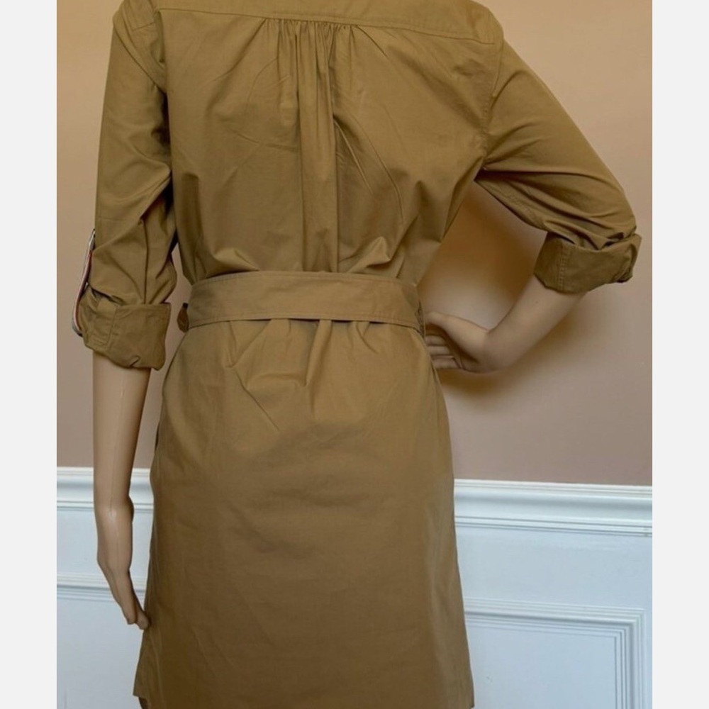 Burberry Giovanna Women’s Camel shirt  Dress 6 Euro) 8080960 NWT - Picture 10 of 12
